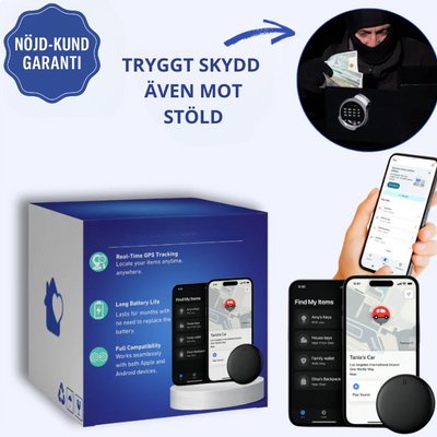 Tryggio™ - Globalspårning av dina värdesaker