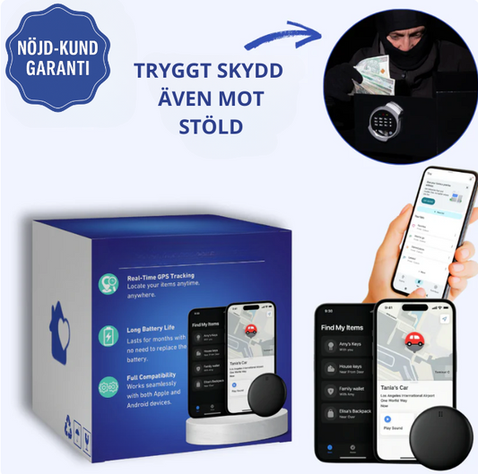Tryggio™ - Globalspårning av dina värdesaker