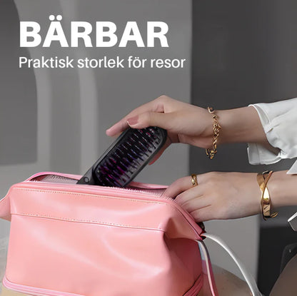 Tiamo™ - Bärbar Borste att Platta, Locka, Torka
